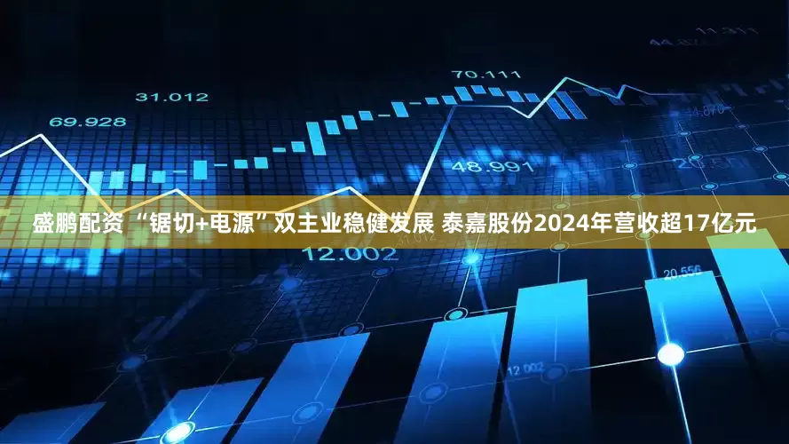 盛鹏配资 “锯切+电源”双主业稳健发展 泰嘉股份2024年营收超17亿元